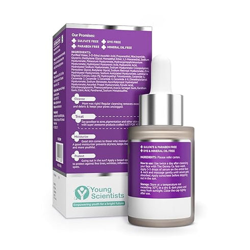 The Derma Co Skin Radiance 10% Vitamin C Face Serum